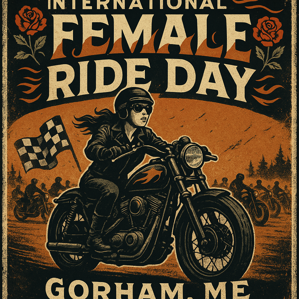 Join the Big Moose Harley-Davidson International Female Ride Day in Gorham, ME!