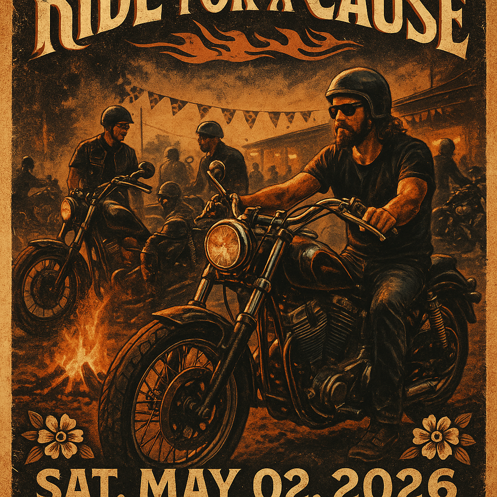 Join the RIDE FOR A CAUSE in Petersburg, VA - May 2, 2026!