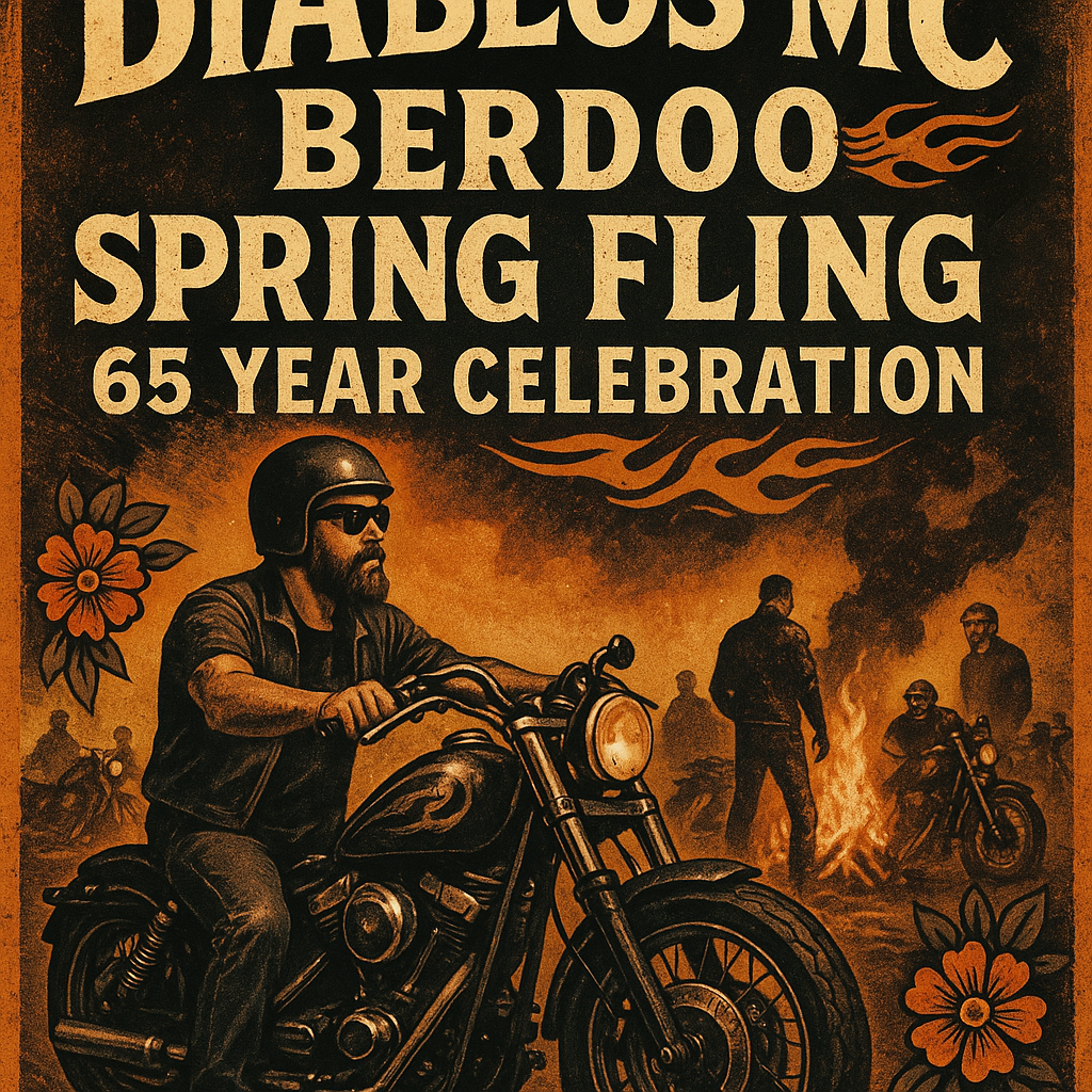 Join the Excitement at the Diablos MC Berdoo Spring Fling 65 Year Celebration
