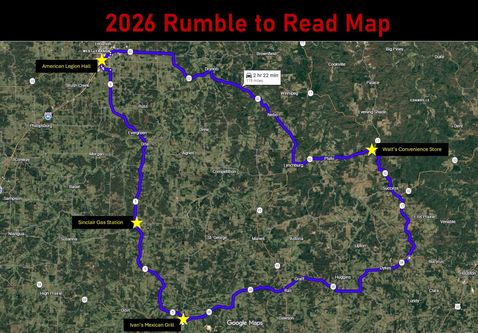 Rumble to Read 2026