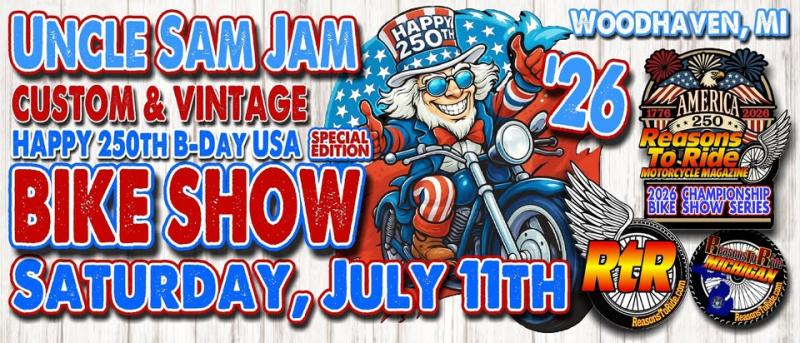 Uncle Sam Jam Custom & Vintage Bike Show