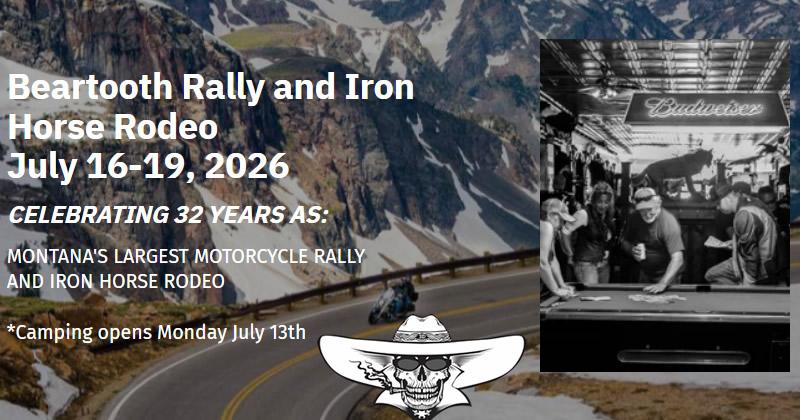 Beartooth Rally and Iron Horse Rodeo 2026