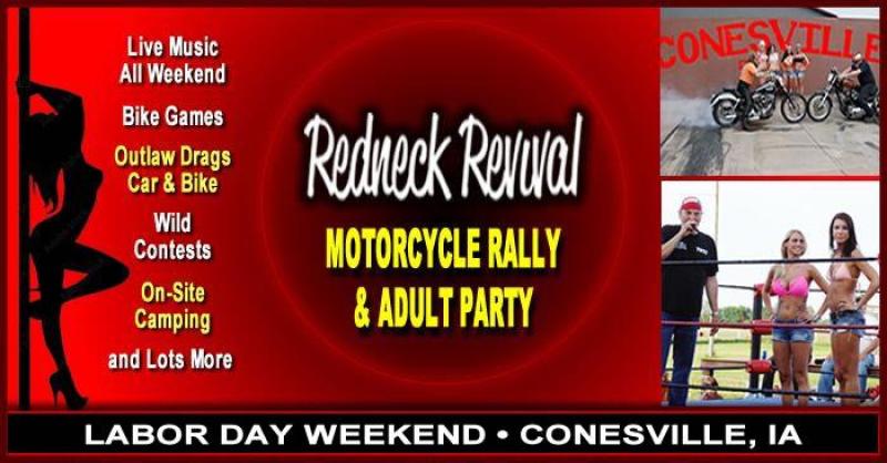 Redneck Revival Labor Day Motorcycle Rally 2026