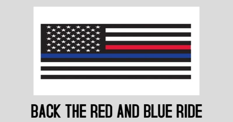 Back the Red and Blue Ride