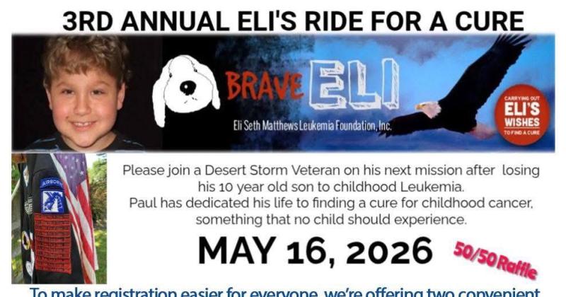 3rd Annual Eli's Ride for a Cure