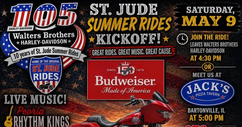 St Jude Summer Rides Kickoff