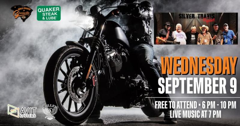 H-D of Greenville Bike Night W/ Silver Travis Band