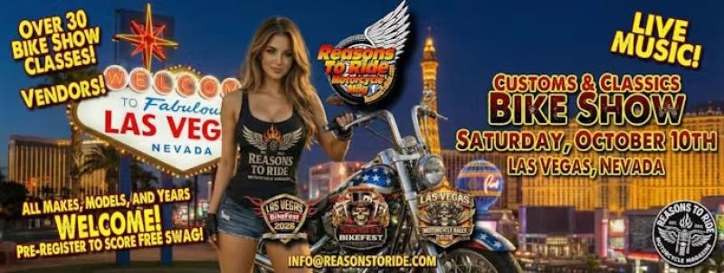 20th Anniversary Las Vegas BikeFest Bike Show
