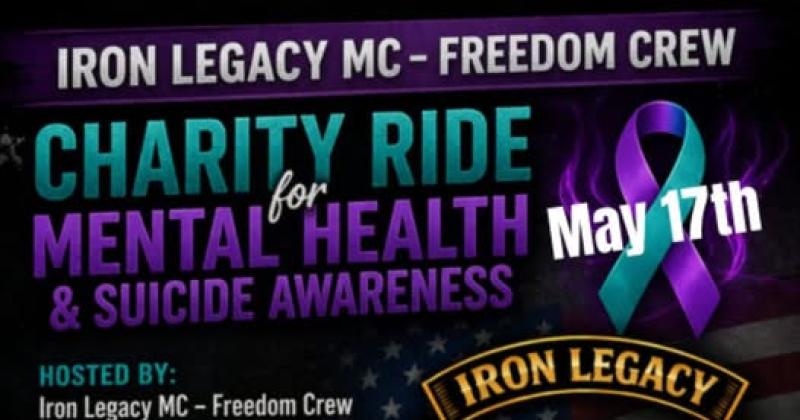 Charity Ride for Mental Health & Suicide Awareness