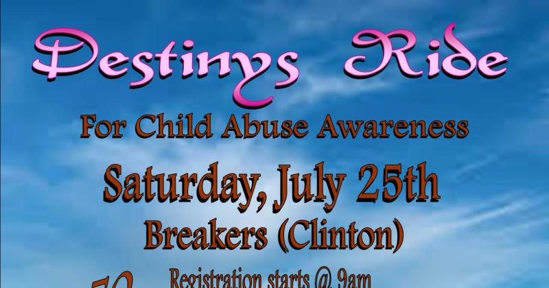 Destiny's Ride for Child Abuse Awareness