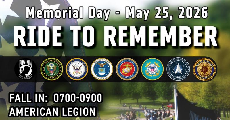 Memorial Day Ride to Remember