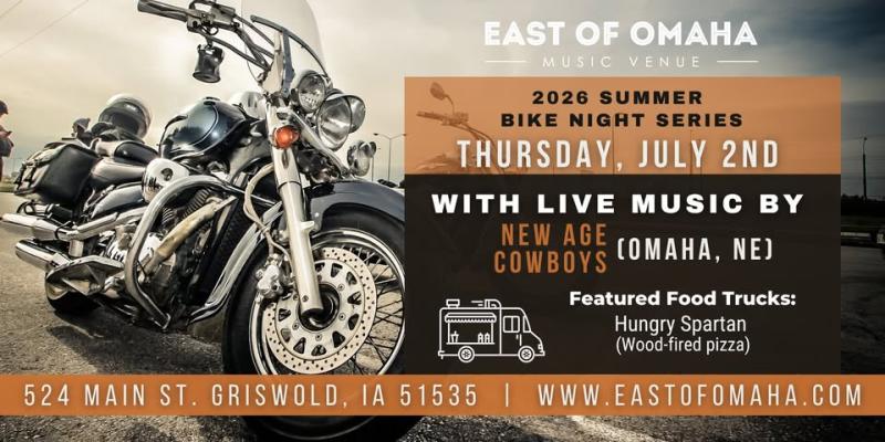 2026 Bike Night Series at EOO with New Age Cowboys