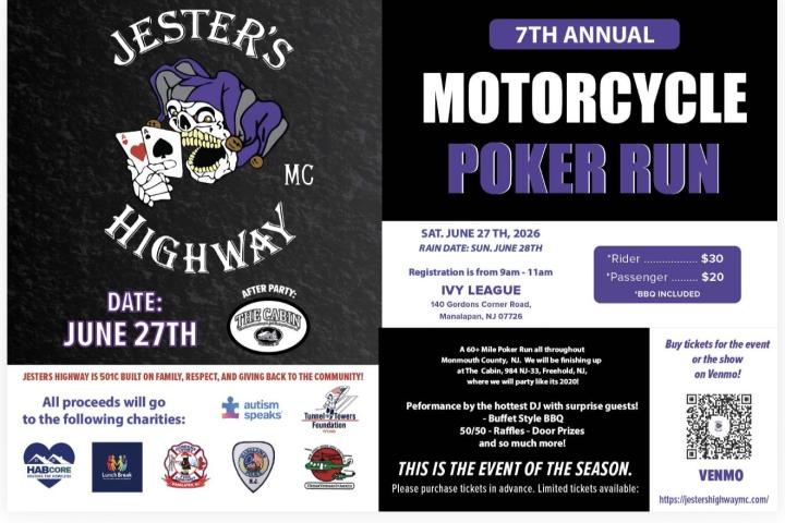 Jesters Highway MC 7th annual Charity poker run