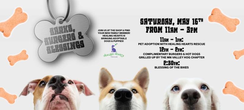 Barks, Burgers & Blessings