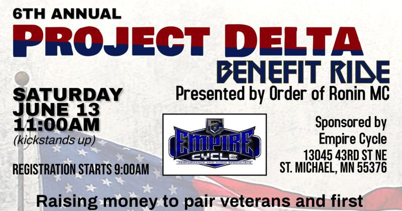 6th Annual Project Delta Benefit Ride