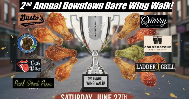 Wilkins Harley 2nd Annual Downtown Barre Wing Walk