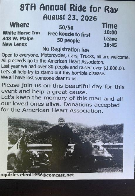 8th Annual Ride For Ray