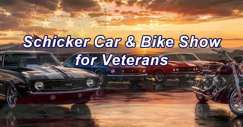 Schicker Car & Bike Show for Veterans