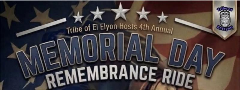 Tribe of El Elyon M/M 4th Annual Memorial Day Ride