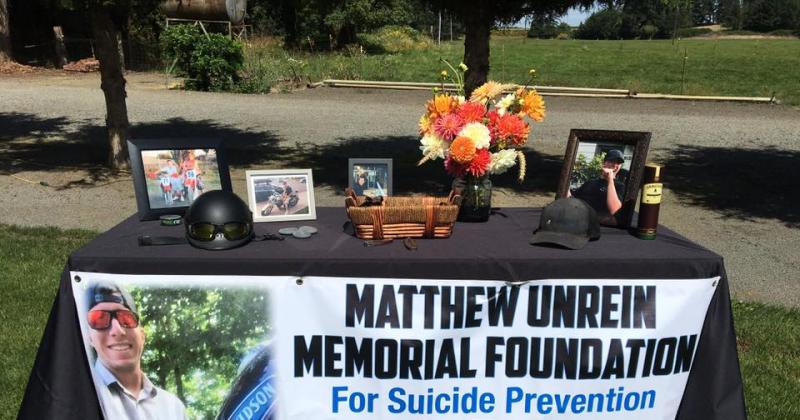 Matthew Unrein Memorial Ride & Fundraiser for Suicide Prevention
