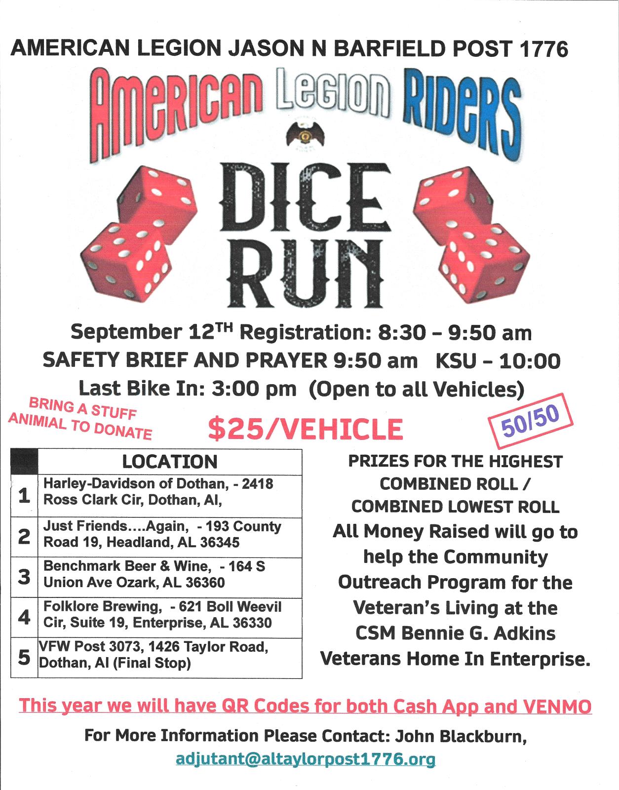2nd Annual Patriot Day Ride