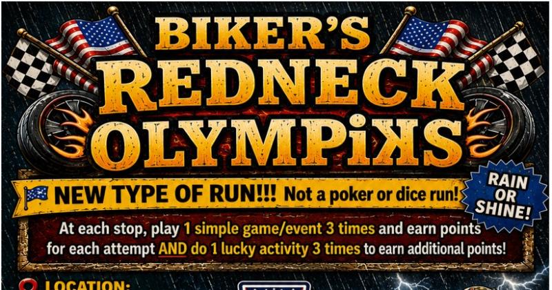 Biker's REDNECK OLYMPiKS