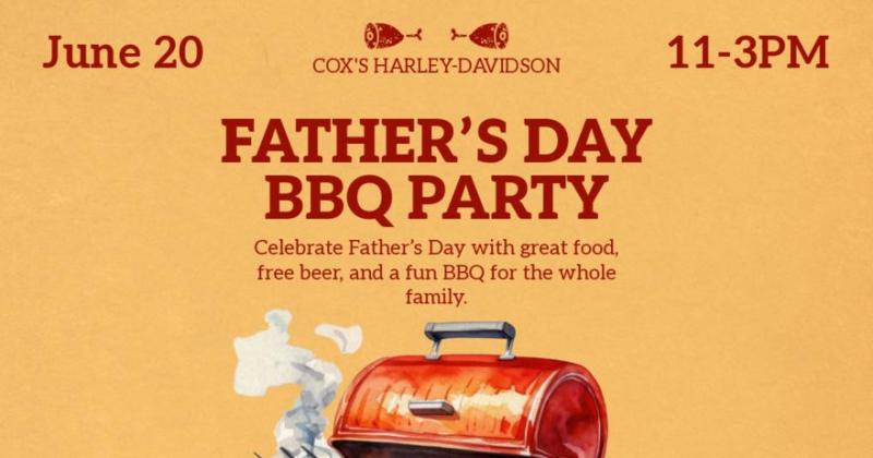 Father's Day Cookout at Cox's Harley Davidson