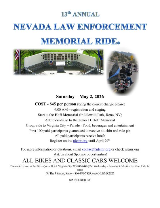 Nevada Law Enforcement Memorial Ride