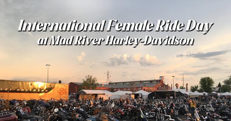 International Female Ride Day at Mad River Harley