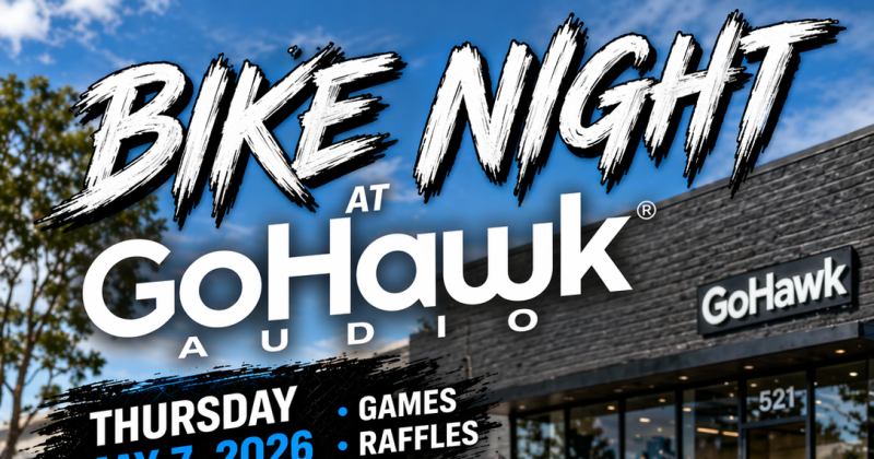 Welcome to the First Ever GoHawk Audio Bike Night!
