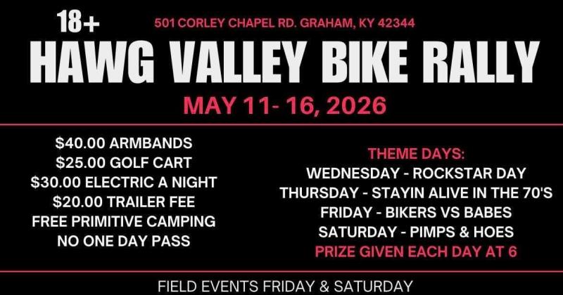 Hawg Valley Bike Rally 2026