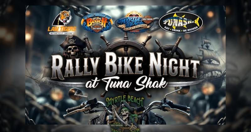 Spring Rally Bike Night at Tuna Shak