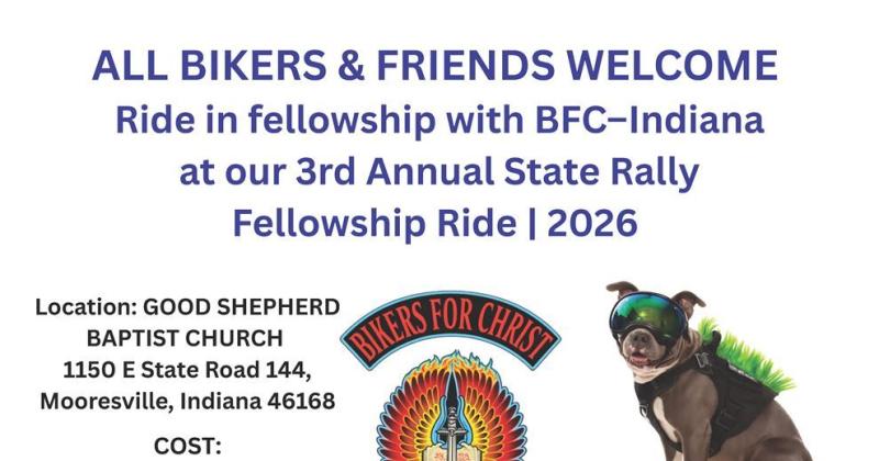 Bikers for Christ Annual State Rally Fellowship Ride