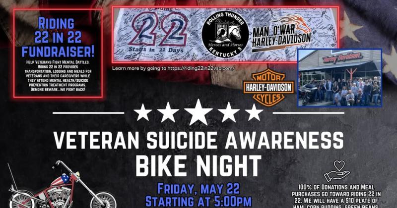 Veteran Suicide Awareness Bike Night