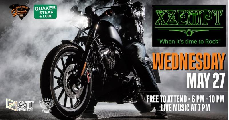 Bike Night W/ XZEMPT at Harley-Davidson of Greenville