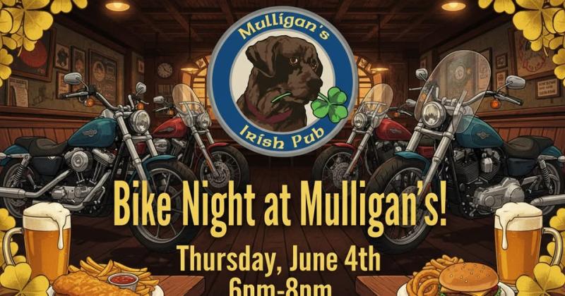 Bike Night at Mulligan’s Irish Pub