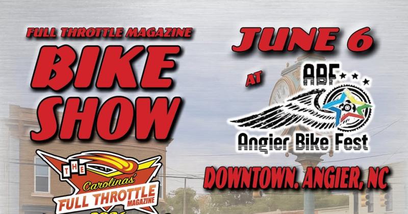 Full Throttle Bike Show Tour - Angier Bike Fest Bike Show