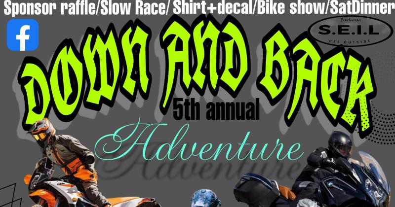 Down and Back Adventure Ride 2026