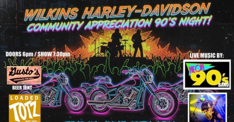 Wilkins H-D Community Appreciation 90's Night
