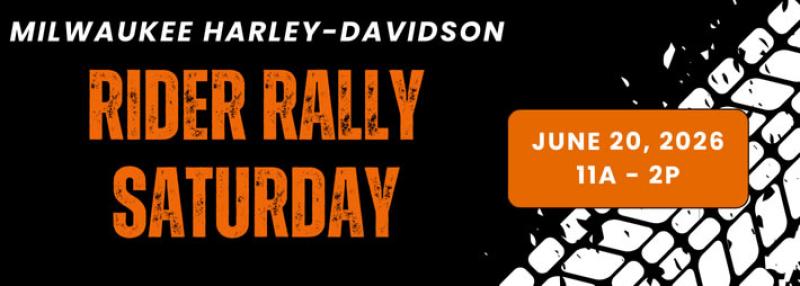 June Rider Rally Saturday at Milwaukee Harley-Davidson
