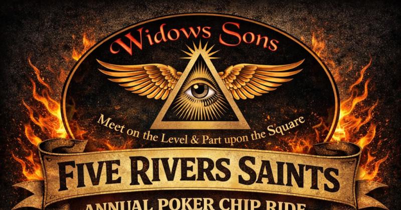 Five Rivers Saints Poker Chip Ride