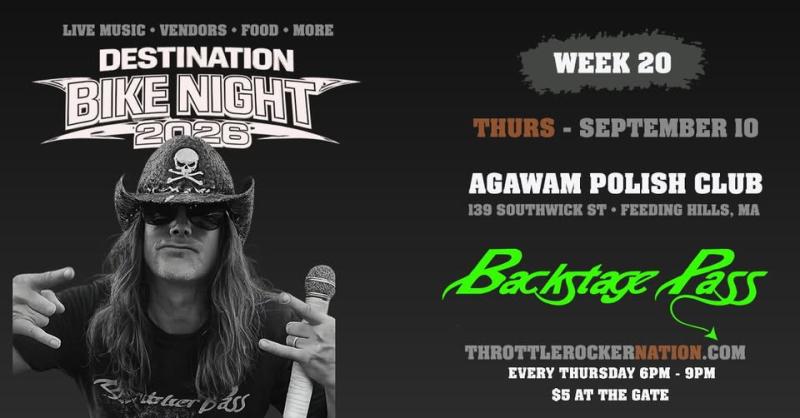 Destination Bike Night - Season Finale - Backstage Pass