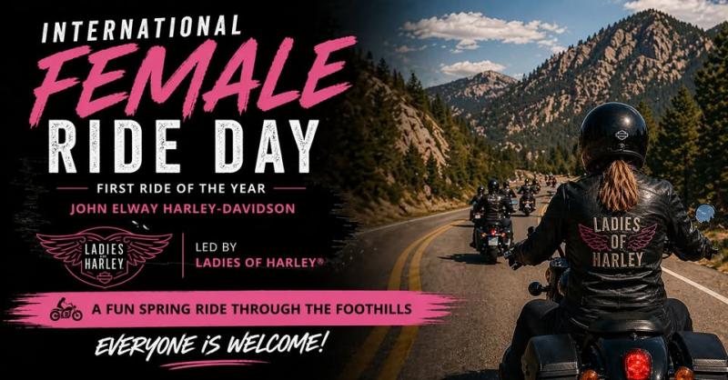 First Saturday Ride with John Elway Harley-Davidson