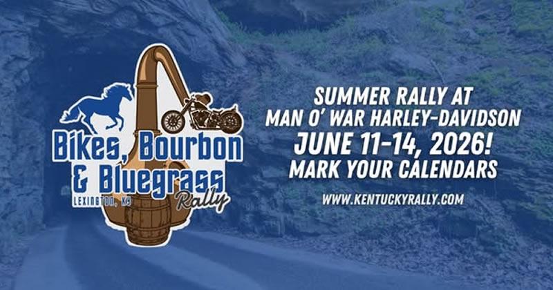 Bikes, Bourbon, & Bluegrass Rally 2026