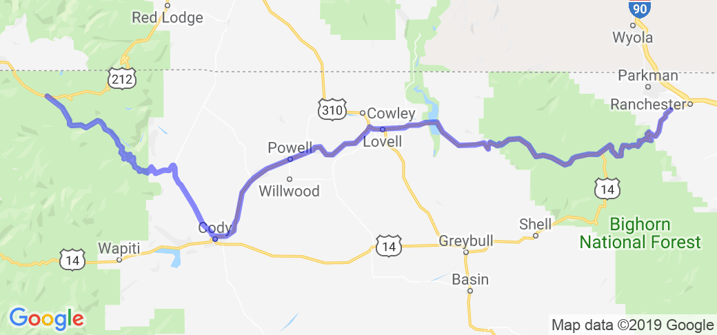 Chief Joseph Scenic Highway-Bighorn Mountains