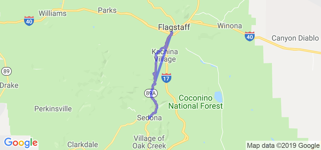 Flagstaff to Sedona on the Incredible 89A