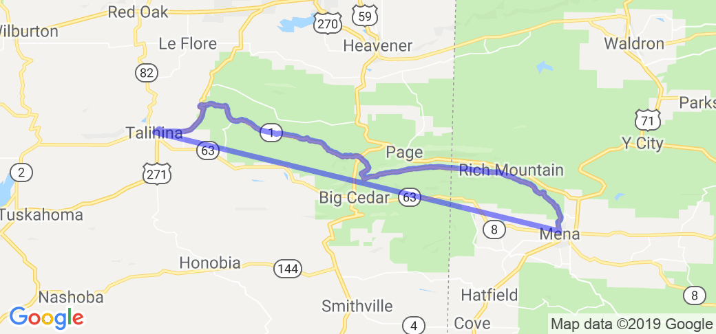 Talimena National Scenic Byway